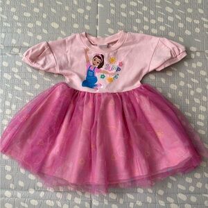 Ms. Rachel Pink Cartoon Character Dress